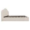 Maggie Queen Storage Bed Cream, by Moe's Home, 6'0.24" width x 3'9.86" height x 7'3.6" depth thumbnail 3