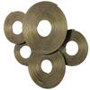 Ahmet Gold Rings Wall Decor, Art by Uttermost, 35.5" width x 29" height x 2.62" depth thumbnail 4