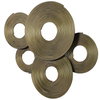 Ahmet Gold Rings Wall Decor, by Uttermost, 2'11.5" width x 2'5" height x 2.62" depth thumbnail 4