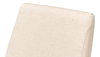 Draped Side Chair, by Sarreid, 2' length x 1'4" width x 3'4" height thumbnail 4