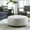 Avila Large Gray Ottoman / Coffee Table thumbnail 3