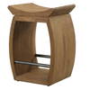 Connor Modern Wood Counter Stool, Counter & Bar Stool by Uttermost, 18" width x 25" height x 14" depth thumbnail 5