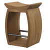 Connor Modern Wood Counter Stool, Counter & Bar Stool by Uttermost, 18" width x 25" height x 14" depth thumbnail 5
