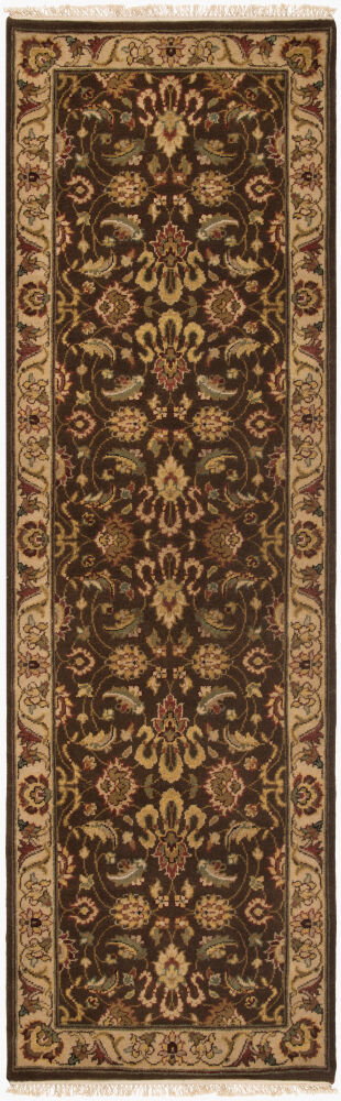 Dinar Handmade Rug, by Surya, 8' length x 2'6" width