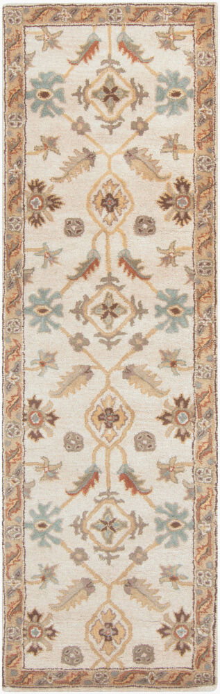 Caesar Handmade Rug, by Surya, 8' length x 2'6" width