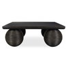 Kasson Sphere Leg Coffee Table, by Uttermost, 44" width x 17" height x 44" depth thumbnail 1