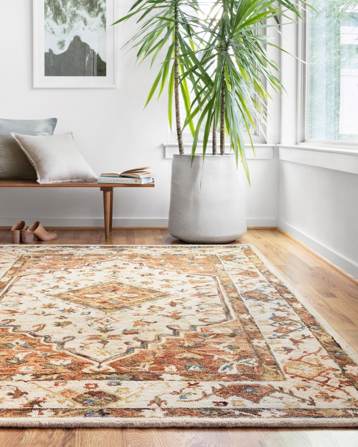 Loloi Beatty Rug, 1'6" length x 1'6" width View 2