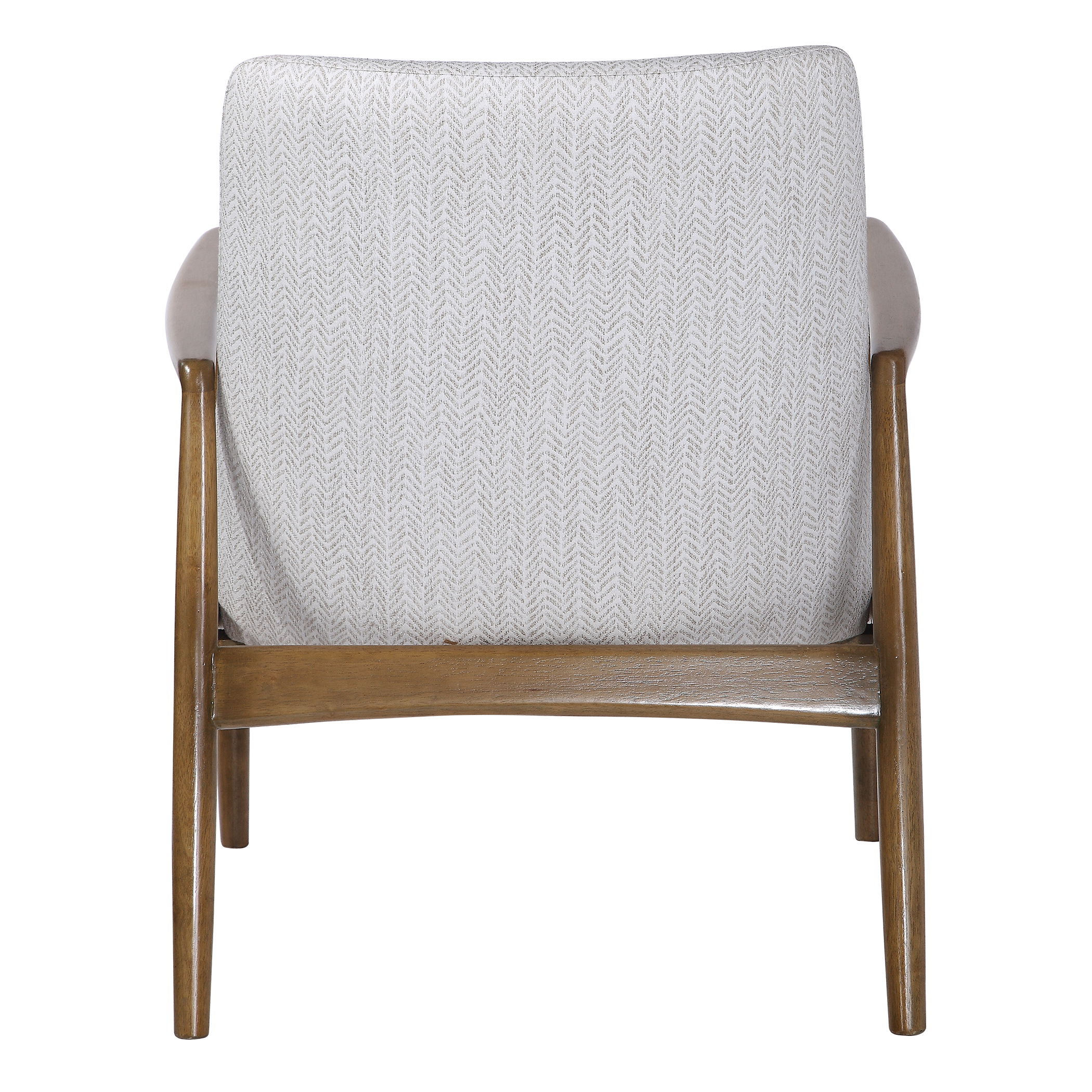 Bev White Accent Chair large image 