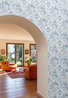 Quartet White & Blue Wallpaper thumbnail 2
