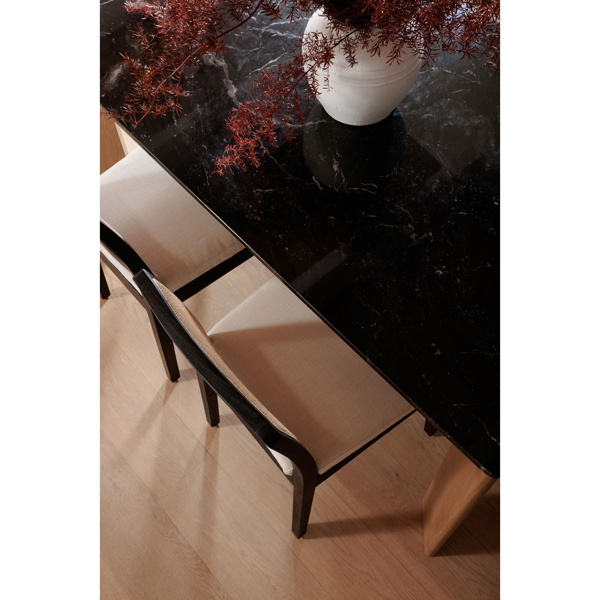 Orville Dining Chair Black - Set Of Two large image 