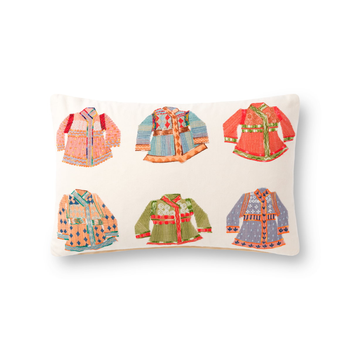 Loloi No Name Pillow, Decorative Pillow, 13" length x 21" width