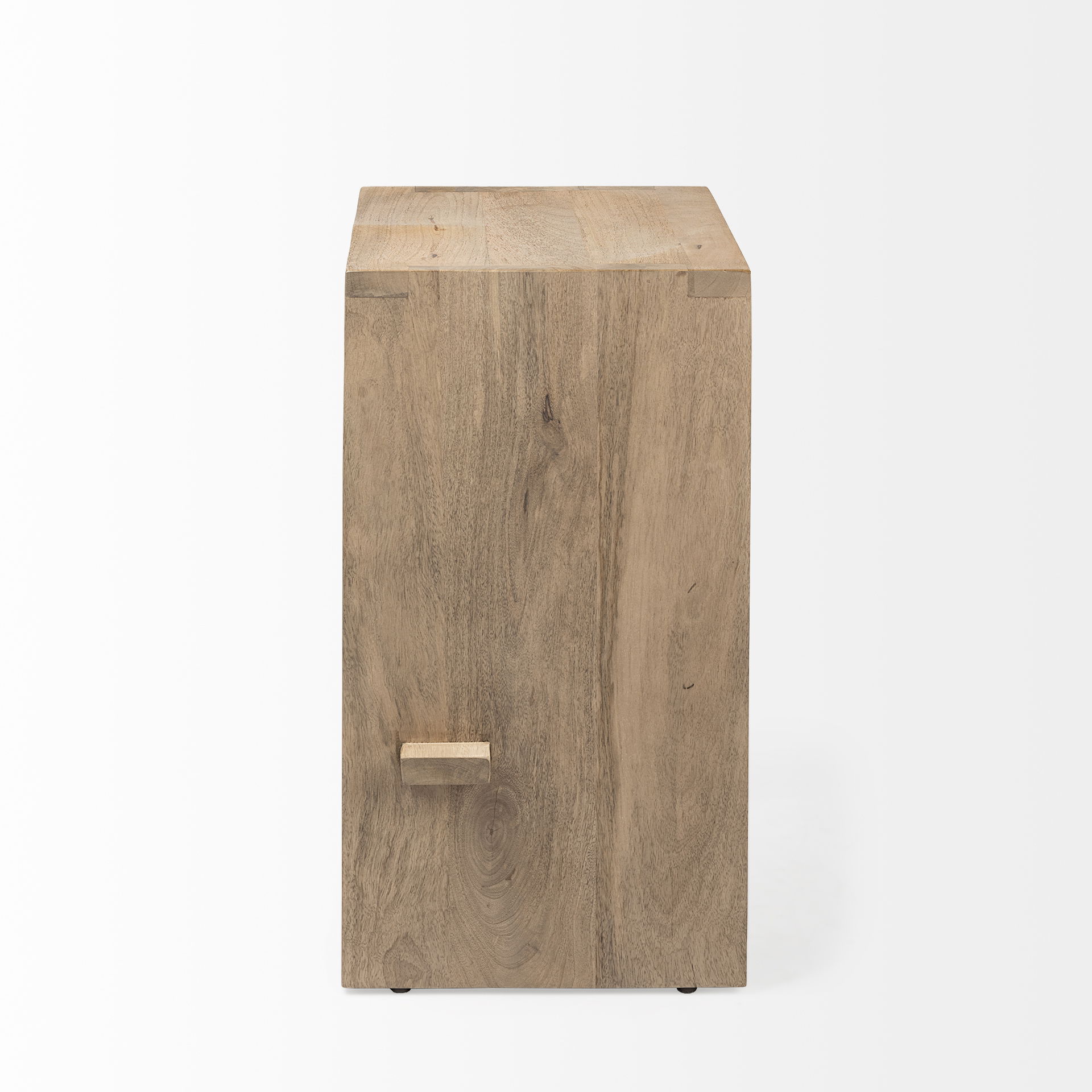 Aida 26' Seat Height Light Brown Wood Counter Stool large image 