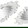 Sea Coral White Round Mirror thumbnail 6