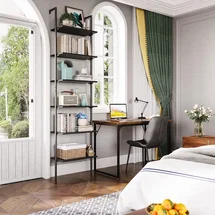 Online Designer Other 6-Tier Wall Mounted Ladder Shelf