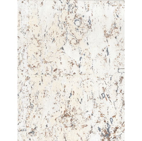 Cork White & Black Wallpaper