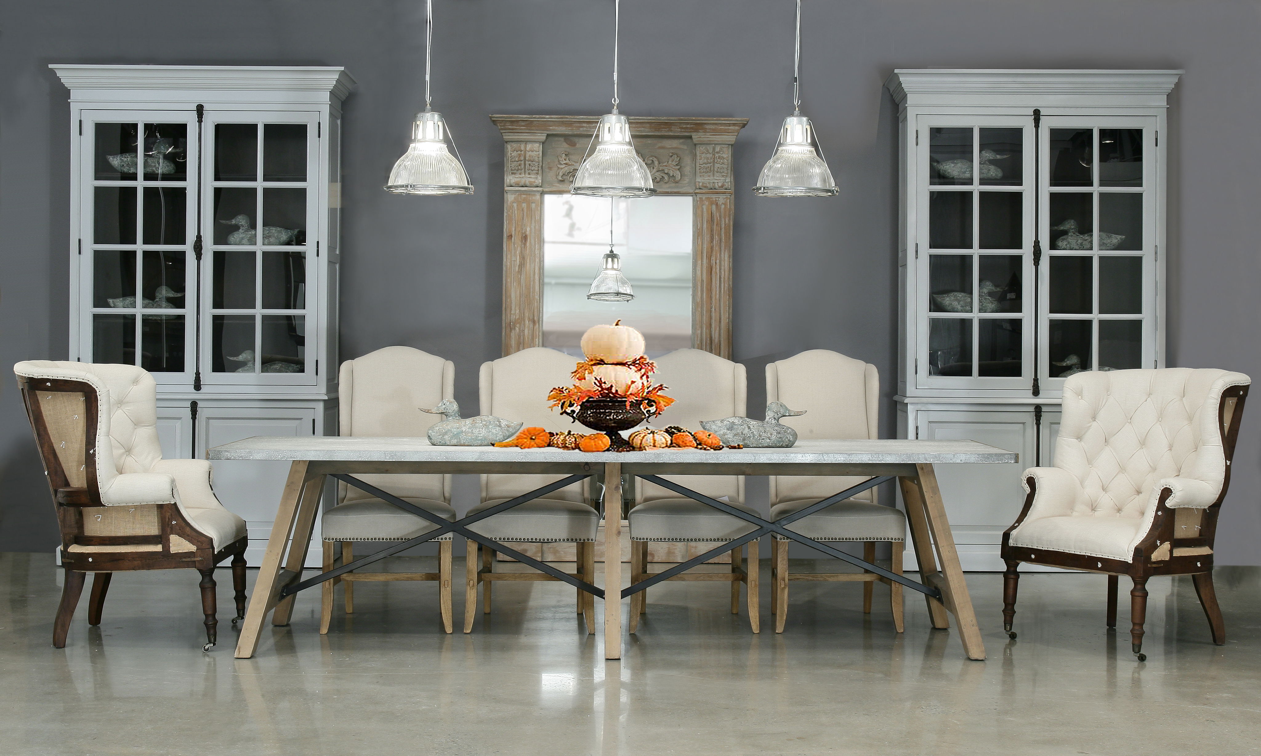 High Back Dining Chair large image 