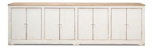 Eight Is Enough Sideboard,Whitewash
