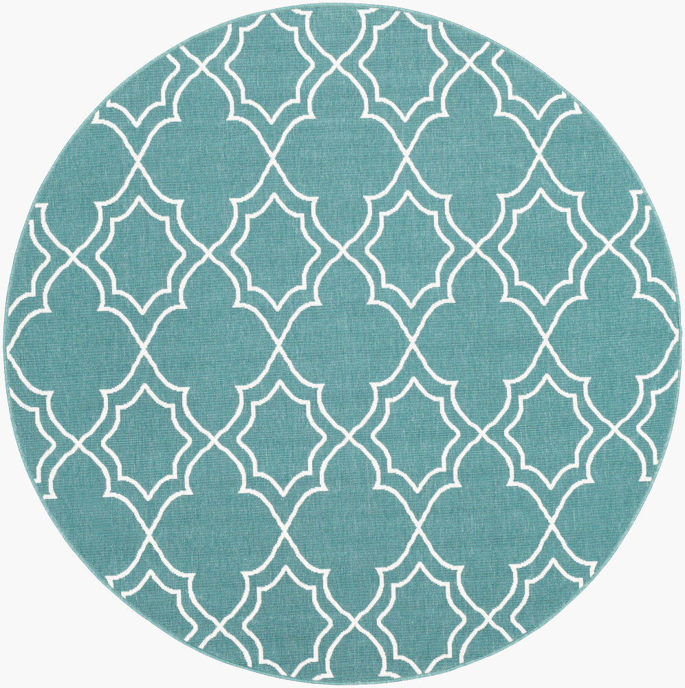 Alfresco Machine Woven Rug, by Surya, 7'2.61" length x 7'2.61" width