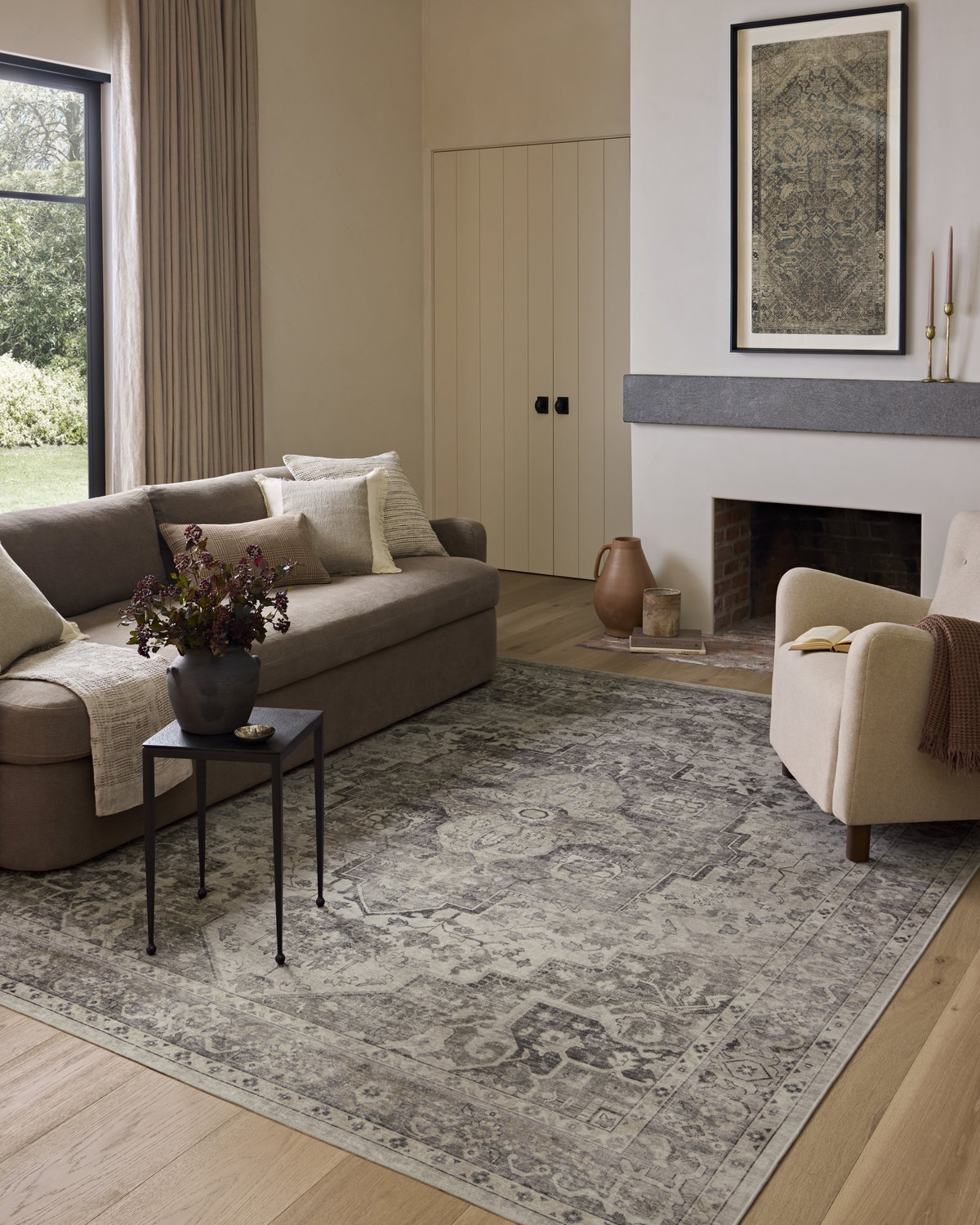 Amber Lewis x Loloi Josie Rug, 1'6" length x 1'6" width View 2