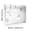 Fauvist Blue & Brown Peel & Stick Wallpaper 7 Fauvist Blue & Brown Peel & Stick Wallpaper thumbnail 7