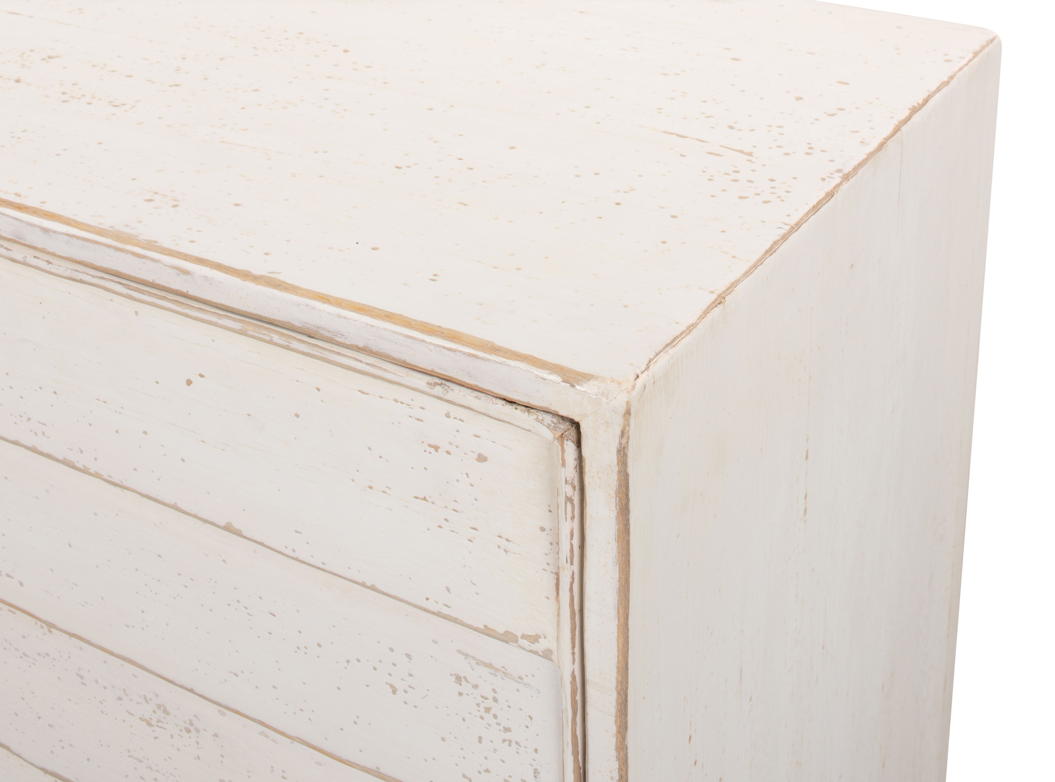 Louvered Sideboard, Whitewash large image 
