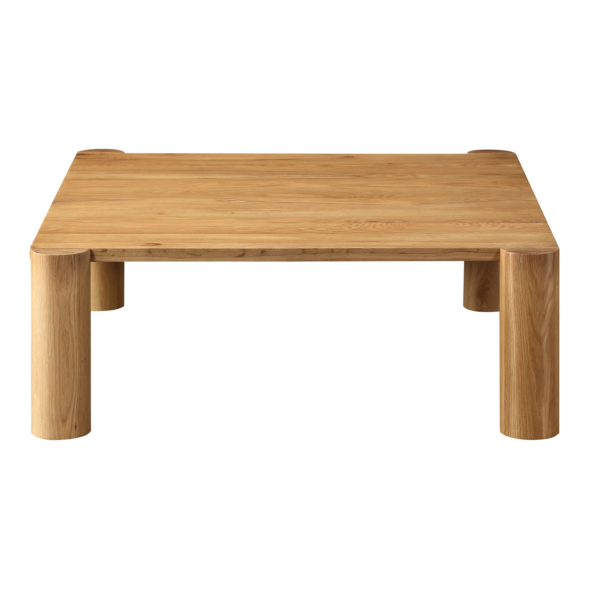 Post Coffee Table White Oak large image 