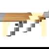 Post Coffee Table White Oak thumbnail 1