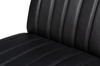 Agave Slipper Chair,Distilled Lthr, Blk, Seating by Sarreid, 27" length x 32" width x 33" height thumbnail 6