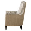 Kiango Animal Pattern Armchair, Accent Chair by Uttermost, 30.5" width x 42.5" height x 33" depth thumbnail 4
