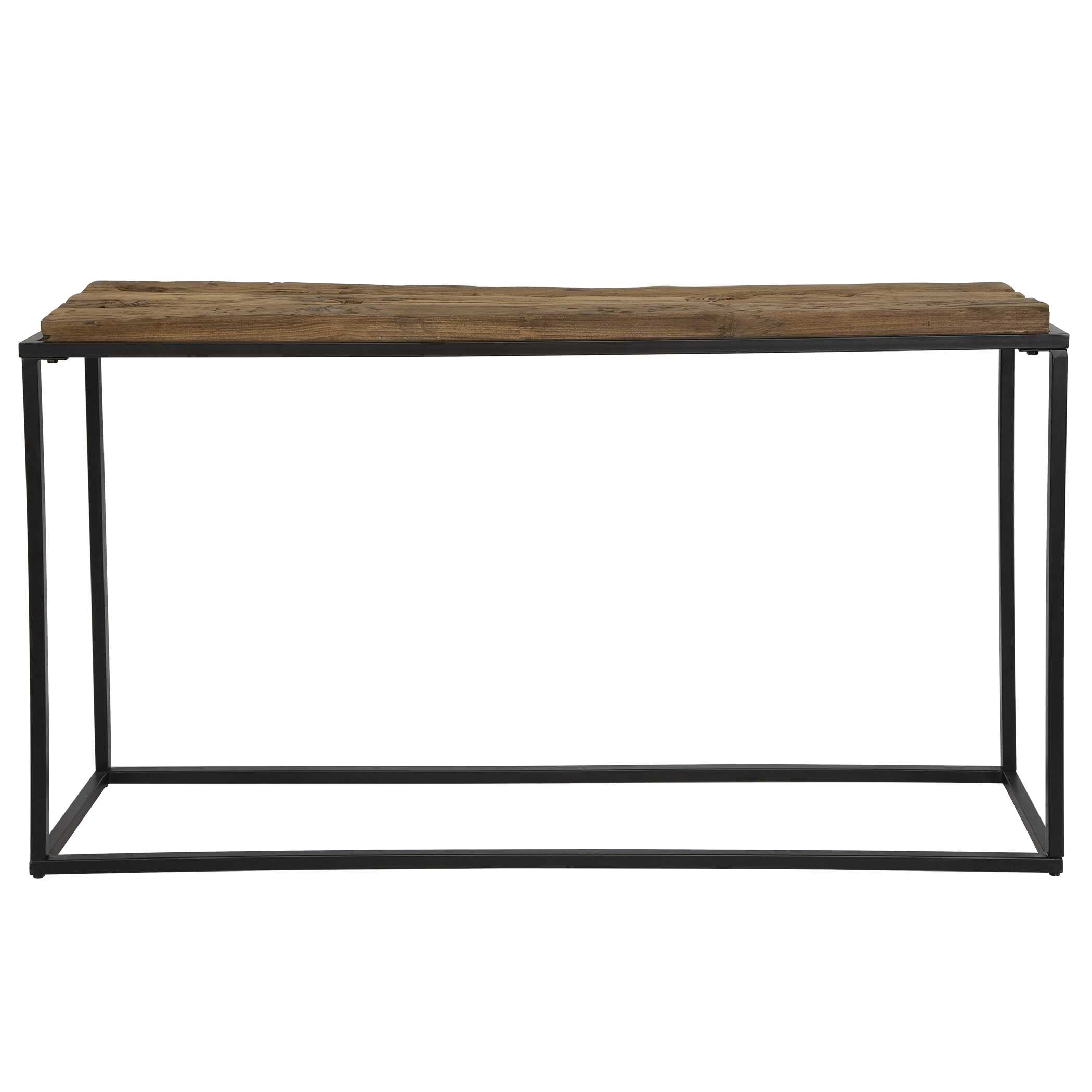 Holston Salvaged Wood Console Table, Furniture by Uttermost, 54" width x 30" height x 14" depth View 1