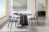 Luna 48â€ Round Table, Caviar, Dining Table by Greenington, 48" length x 48" width x 29.92" height thumbnail 11
