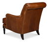 Gaston Distilled Leather Chair, Brown thumbnail 10