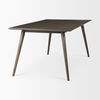 Nicholas II 72x39 Brown Solid Wood Top Metal/Wood Leg Dining Table thumbnail 5