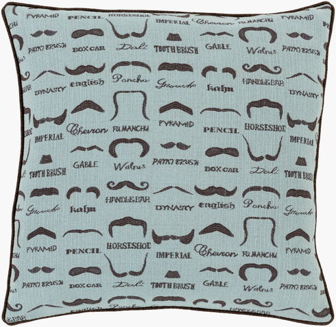 Wax that Stache Accent Pillow
