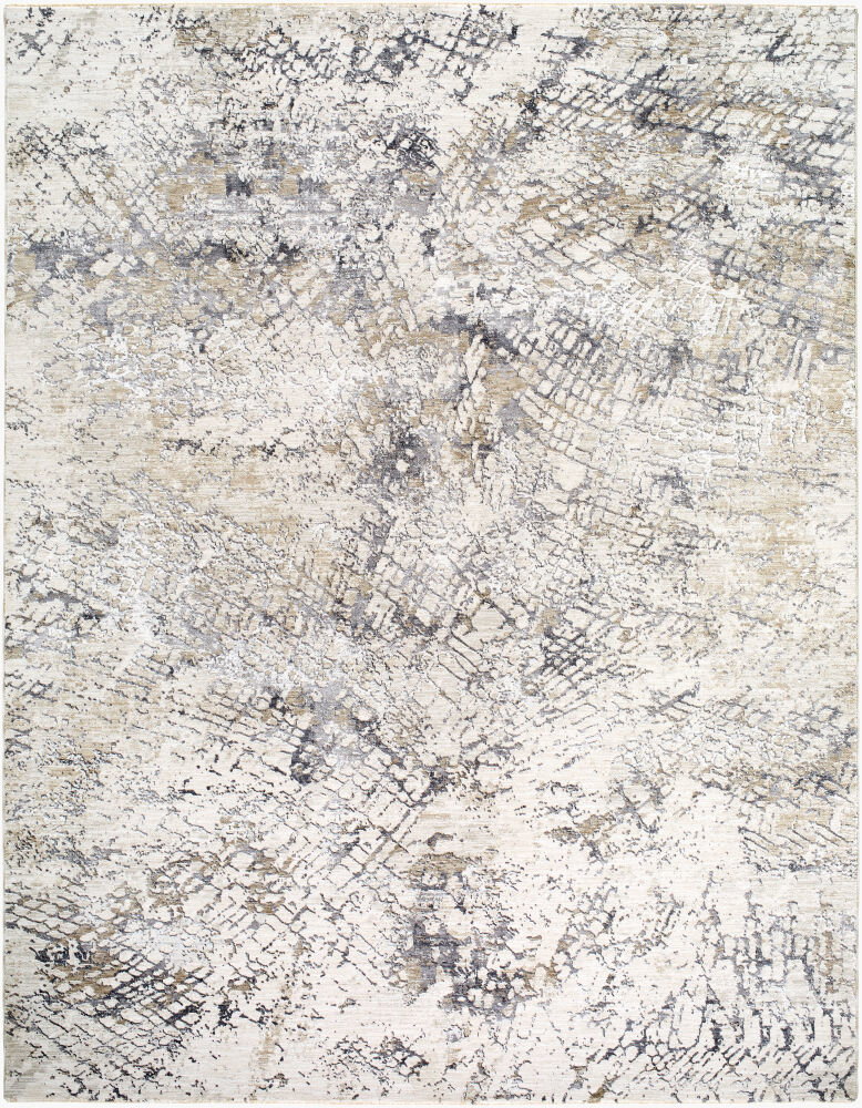 Gakko Machine Woven Rug, by Surya, 3'11.24" length x 2'7.5" width