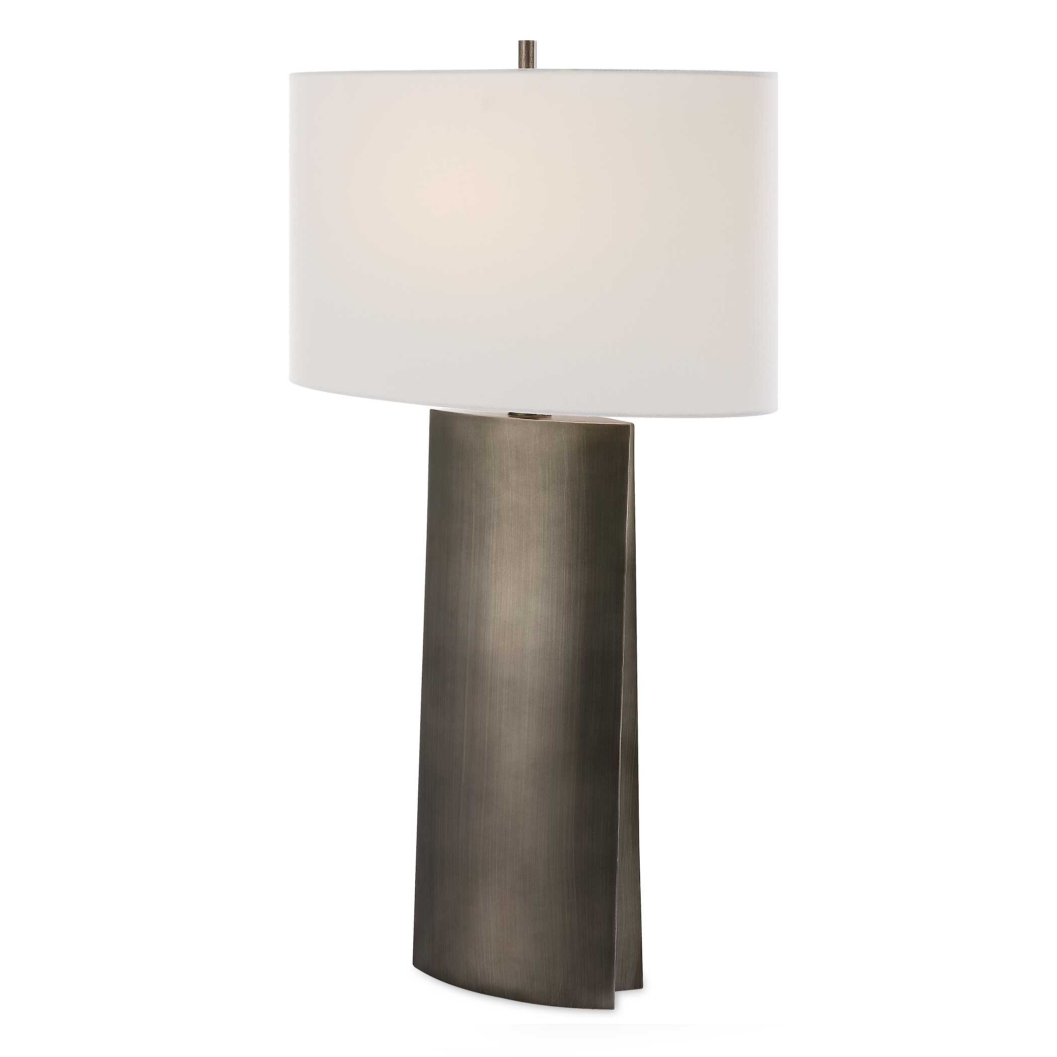 V-Groove Modern Table Lamp large image 