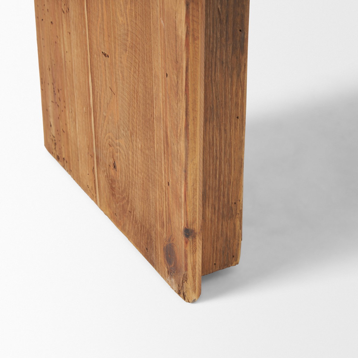 Tahira Rectangular Recycled Wooden Bench, Benche by Mercana, 68.9" length x 15" width x 16.9" height View 9