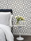 Hedgerow Trellis Black & Gold Peel & Stick Wallpaper thumbnail 2