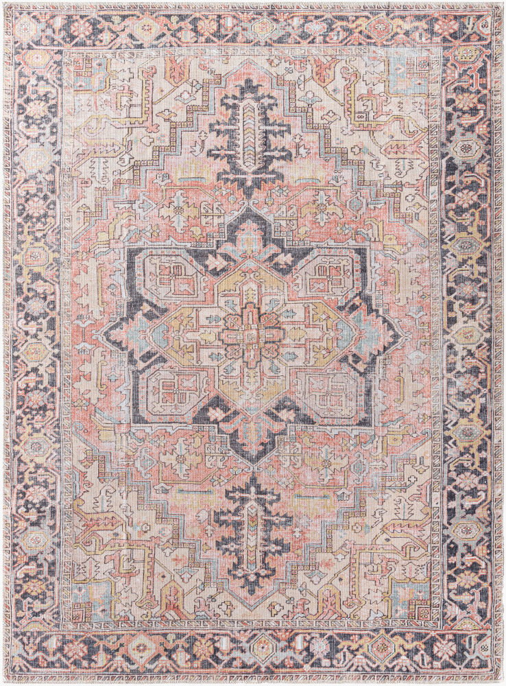 Embrace Machine Woven Rug, by Surya, 1'3.75" length x 1'3.75" width