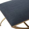 Crossing Small Navy Bench, Benche by Uttermost, 23.5" width x 20" height x 18" depth thumbnail 6