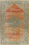 Antique One of a Kind Handmade Rug, by Surya, 11'11" length x 7'11" width thumbnail