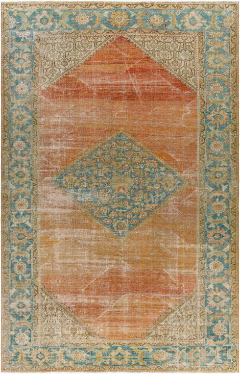 Antique One of a Kind Handmade Rug