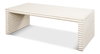 Stacked Cocktail Table  Antique White, by Sarreid, 2'2" length x 4'7" width x 1'6" height thumbnail 1