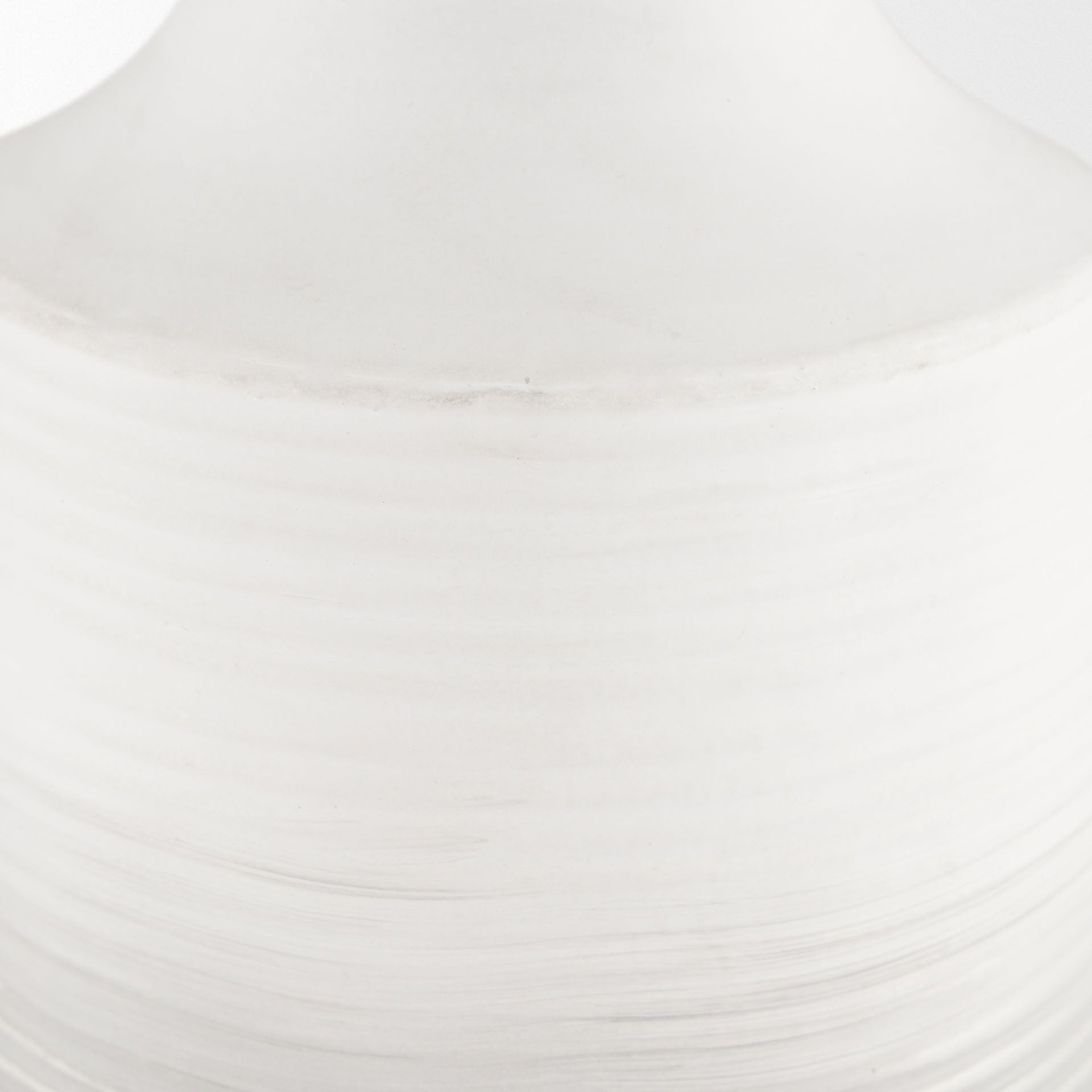 Toru Tall White with Grey Ombre Metal Vase large image 