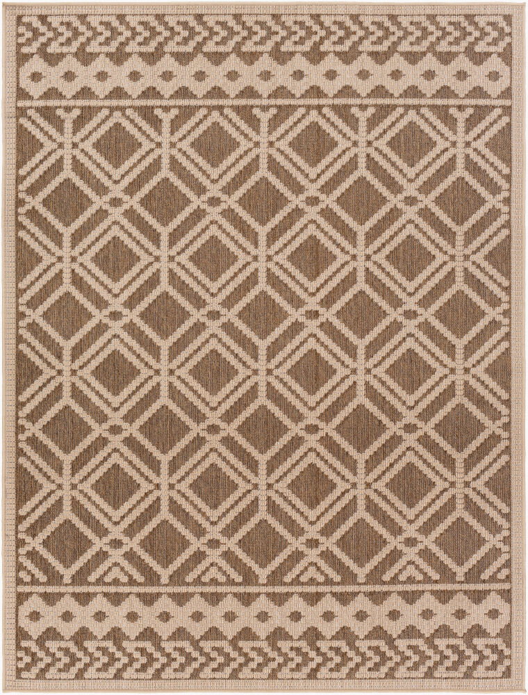 Montego Bay Machine Woven Rug, by Surya, 1'3.75" length x 1'3.75" width