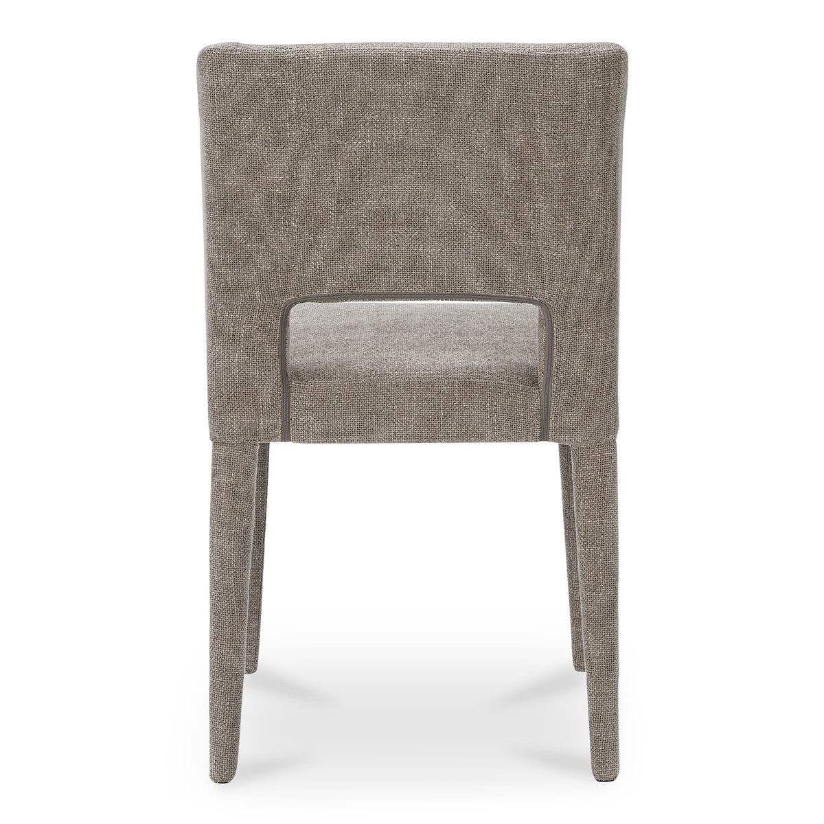Joyce Dining Chair Light Brown-set Of Two, by Moe's Home, 18.5" width x 33.9" height x 22.6" depth View 5