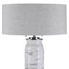 Lenta White Table Lamp, by Uttermost, 1'7" width x 2'6.25" height x 1'7" depth thumbnail 6