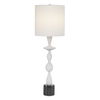 Inverse White Marble Table Lamp thumbnail 0