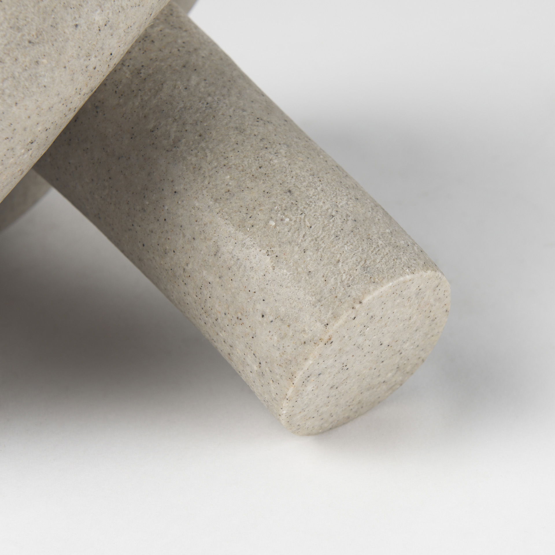 Otto  Sandstone Resin Large Knot Sculpture Decorative Object, by Mercana, 12.01" length x 10.47" width x 7.48" height View 9