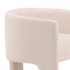 Olimpia Dining Chair Cream, by Dovetail, 24" width x 28" height x 22.75" depth thumbnail 6